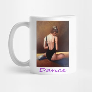 Dancer woman girl sitting Mug